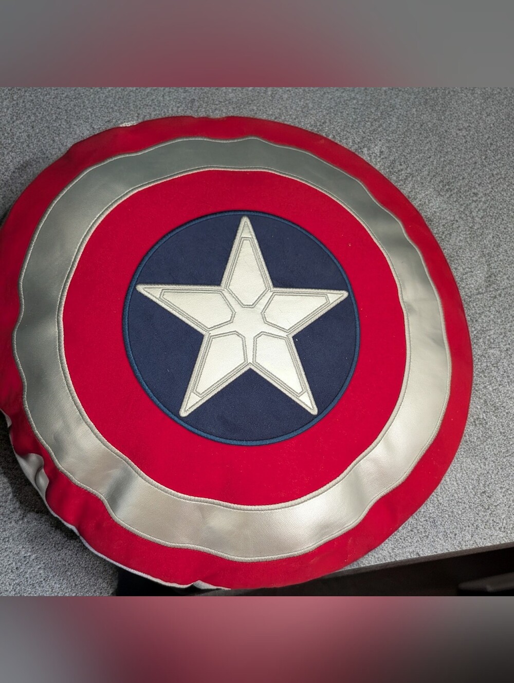 Marvel Captain America Brave New World Pillow Shield